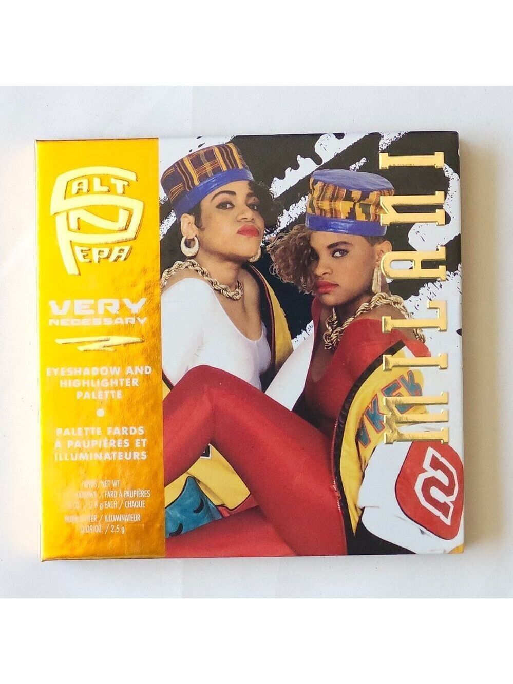 MILANI X SALT-N-PEPA VERY NECESSARY Eye Shadow And Highlighter Palette BNIP